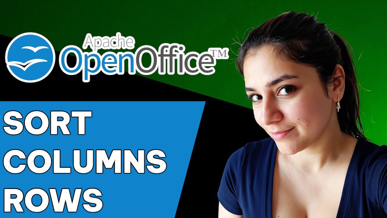 How to Sort Columns and Rows in OpenOffice Calc