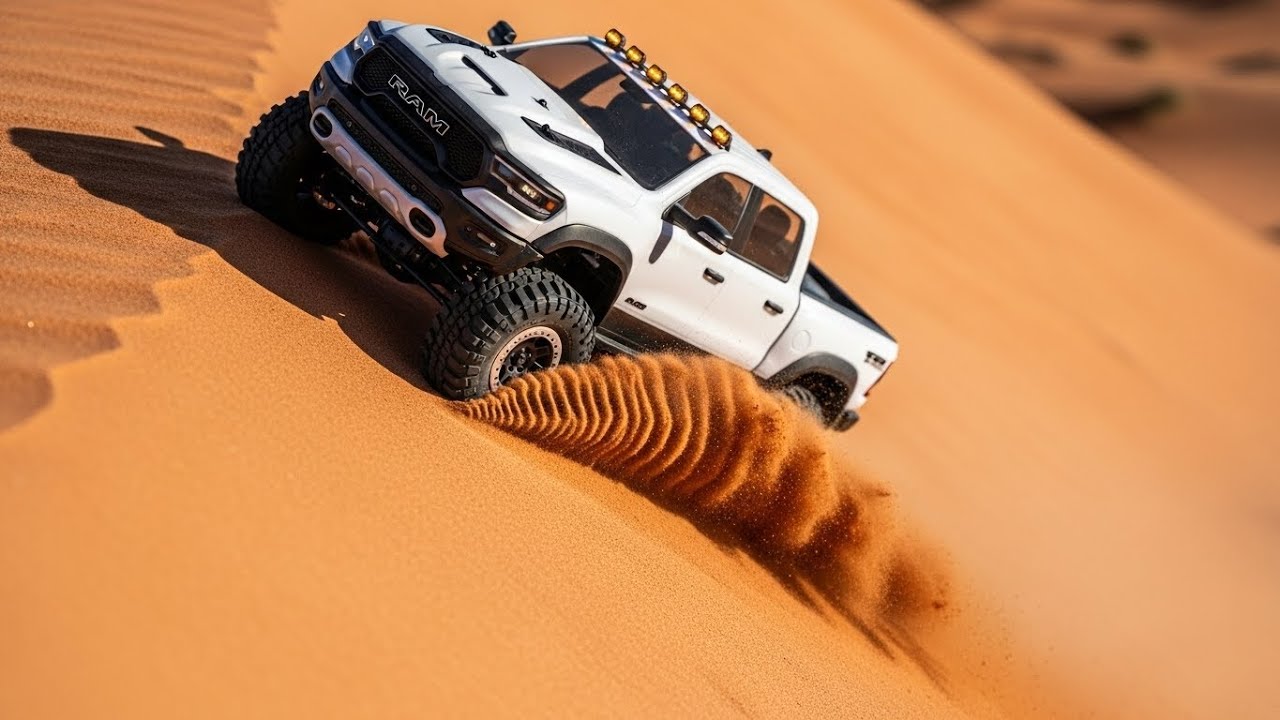1/8 Scale Traction Hobby RAM 1500 4x4 - Ultimate Realistic RC Offroad