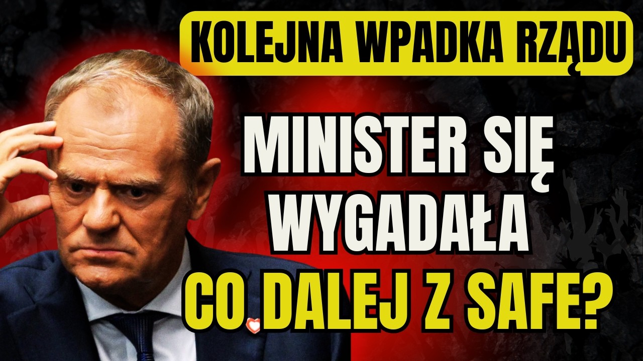 MINISTER SIĘ WYGADAŁA! Co dalej z SAFE? Koszty rosną.