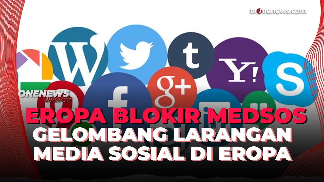 Negara-Negara Eropa Ramai-Ramai Larang Media Sosial, Ada Apa? | OneNews Update