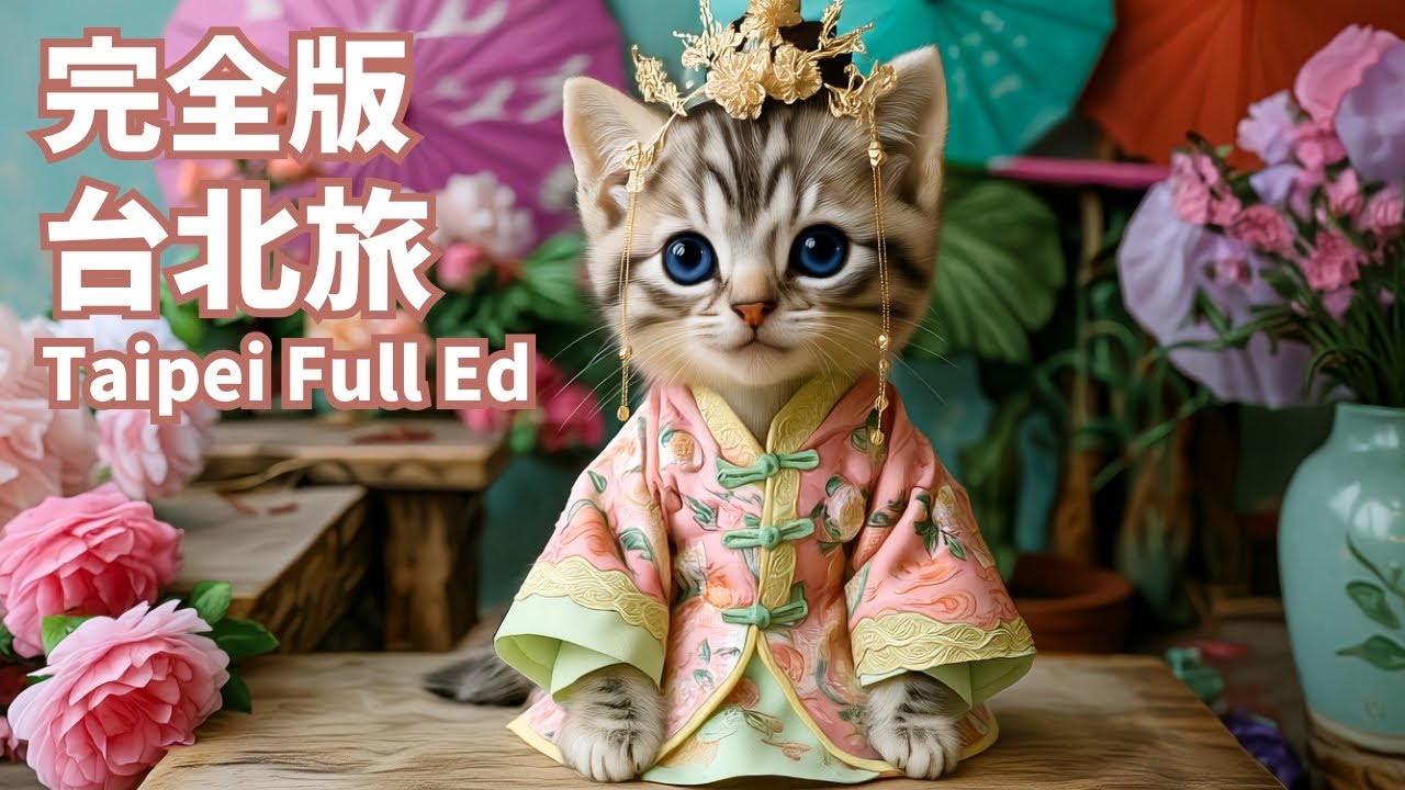 【完全版】セレブ子猫るるの旅『台北編』 | Jet-Set Kitten Lulu: Taipei Edition
