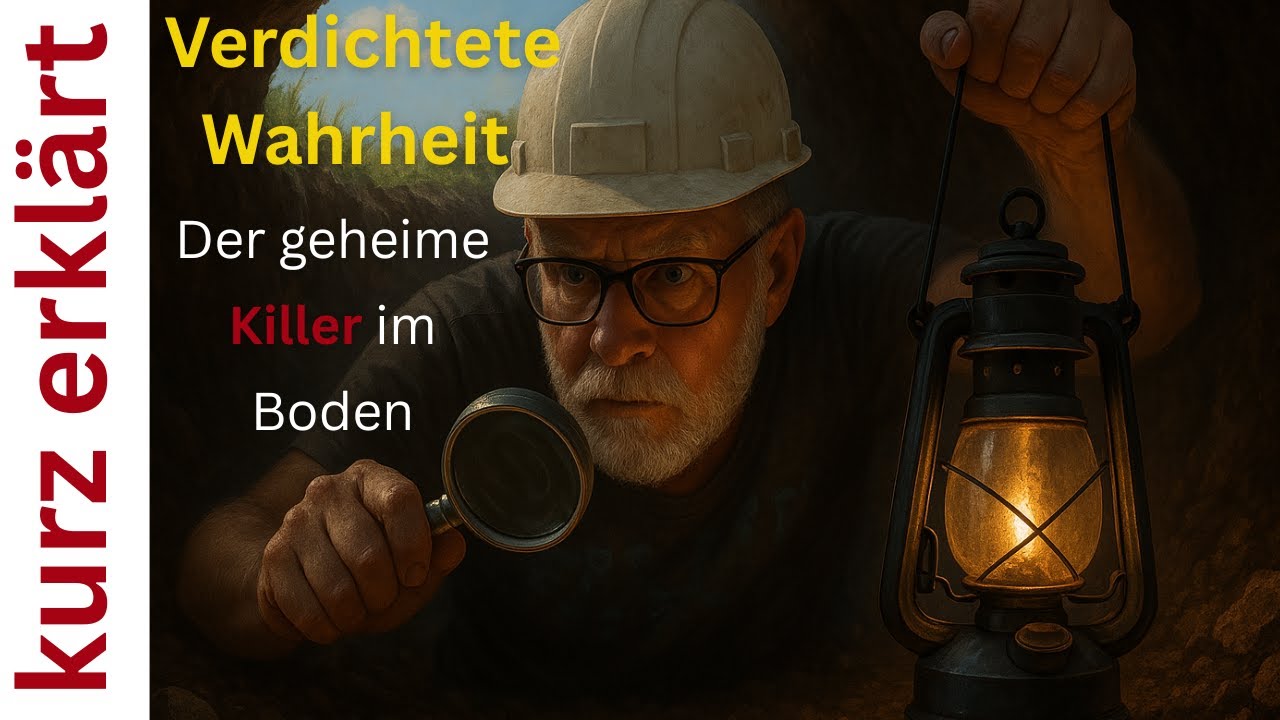 Bodenverdichtung im Rasen das untersch&auml;tzte Problem unter der Grasnarbe