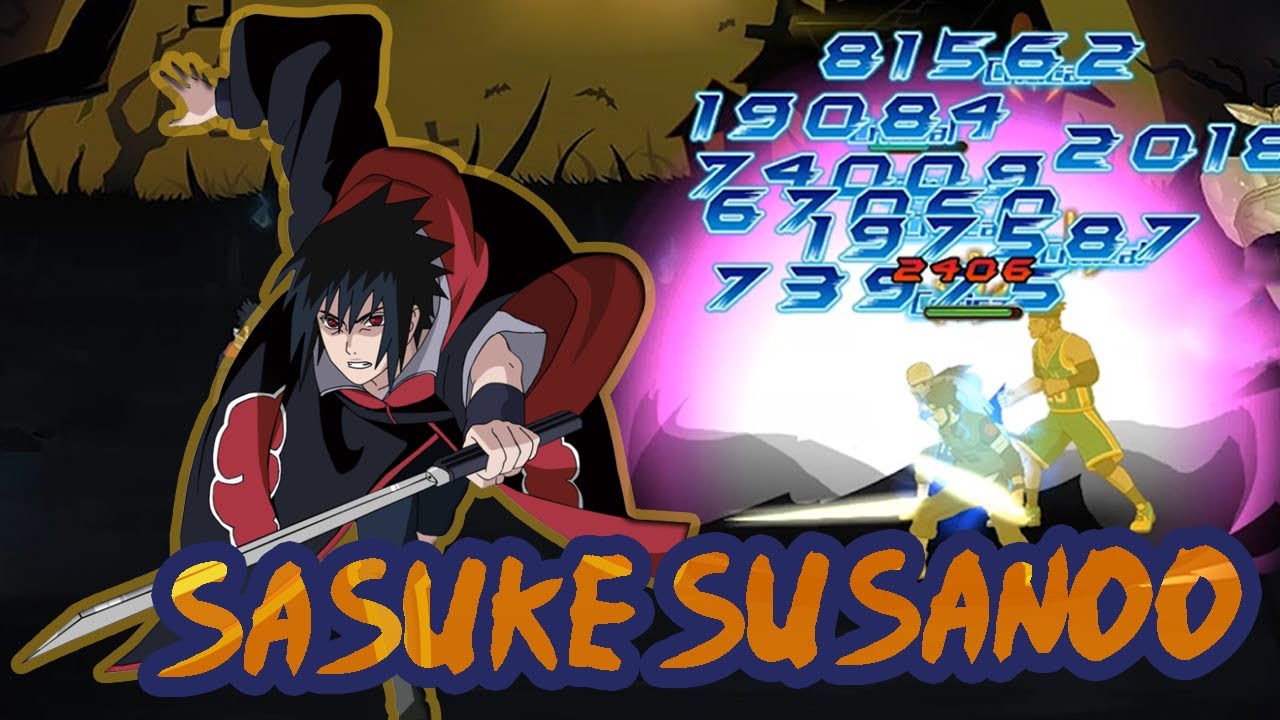 Naruto Online - Sasuke Susanoo Breakthrough Gameplay