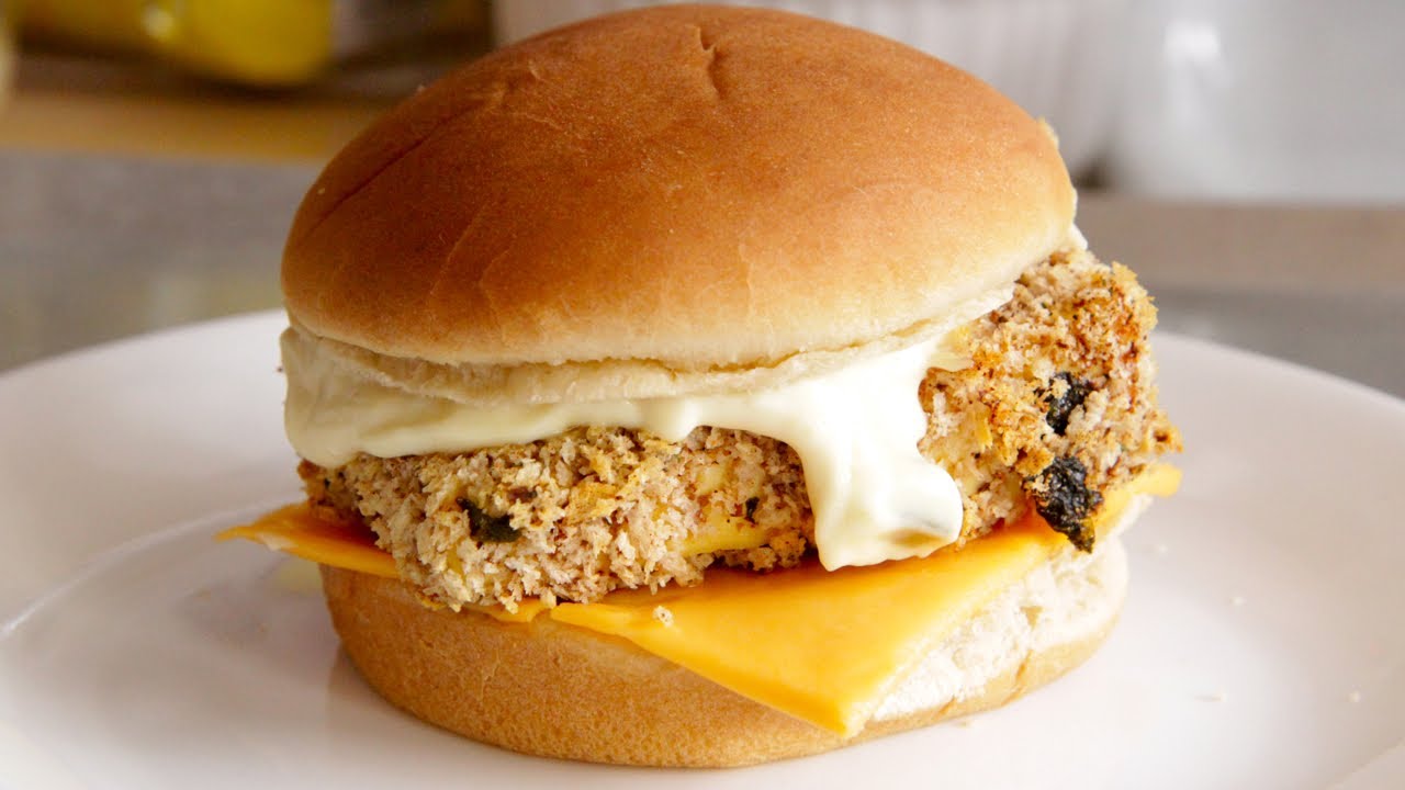 McDonalds Filet-O-Fish Sandwich Homemade Vegan-Vegetarian