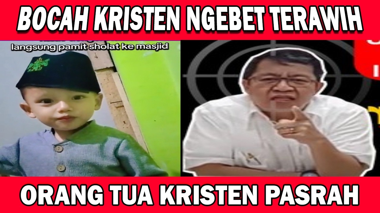 INI JAWABAN KENAPA BOCIL KRISTEN TIDAK SUKA IBADAH GEREJA