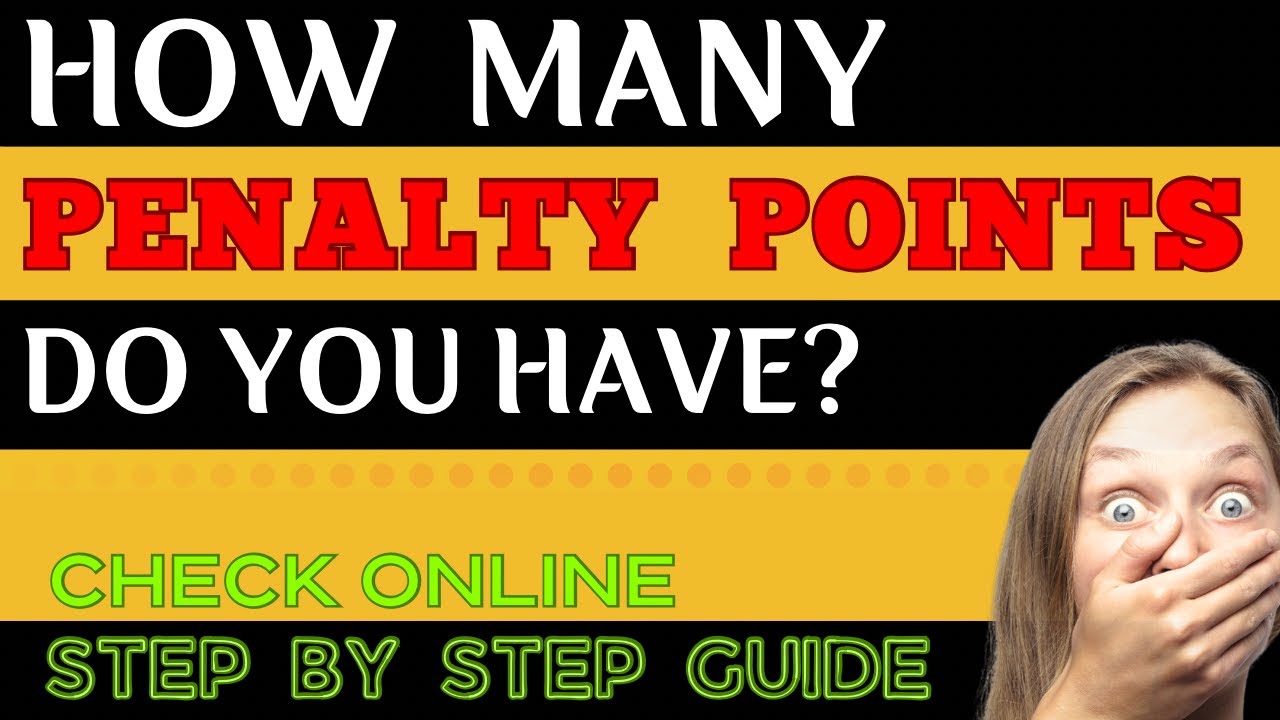 How to check penalty points on driving license UK online - step by step guide