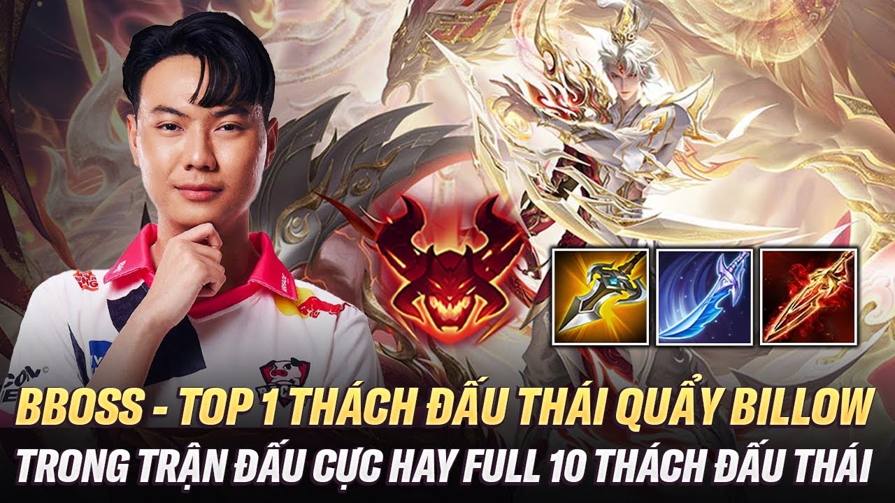 Bboss - Top 1 Th&aacute;ch Đấu Th&aacute;i V&agrave; Con Billow Si&ecirc;u Huỷ Diệt Trong Trận Đấu Full 10 Th&aacute;ch Đấu Cực Hay