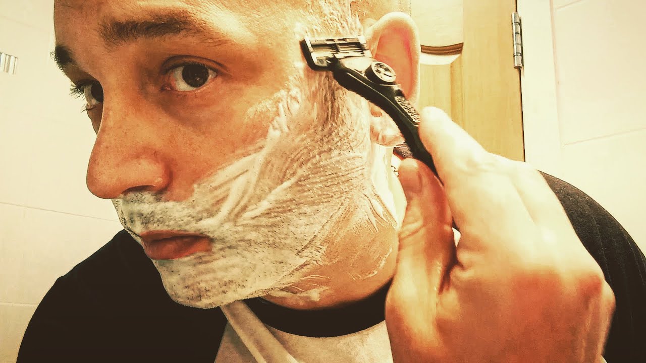 Geek Of Shaves &mdash; Dollar Shave Club's New Executive 6-Blade Razor &mdash; face & head shave #APPROVED