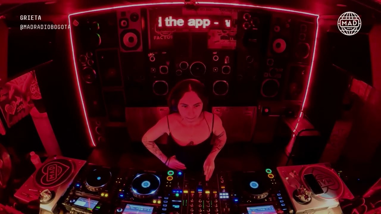 GRIETA — DJ Set at Mad Radio Bogotá | HOUSE |