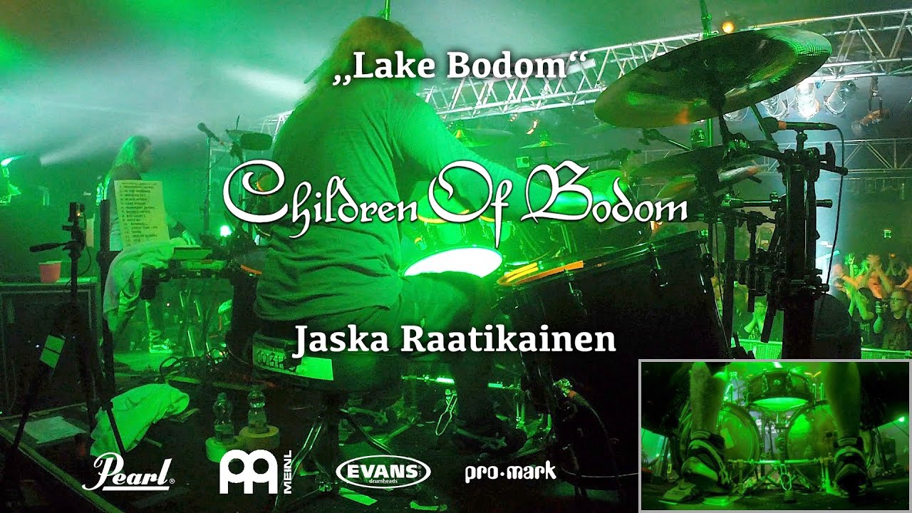 Jaska Raatikainen - Children Of Bodom | Lake Bodom live @ Theaterfabrik München 21/03/17 | Drumcam