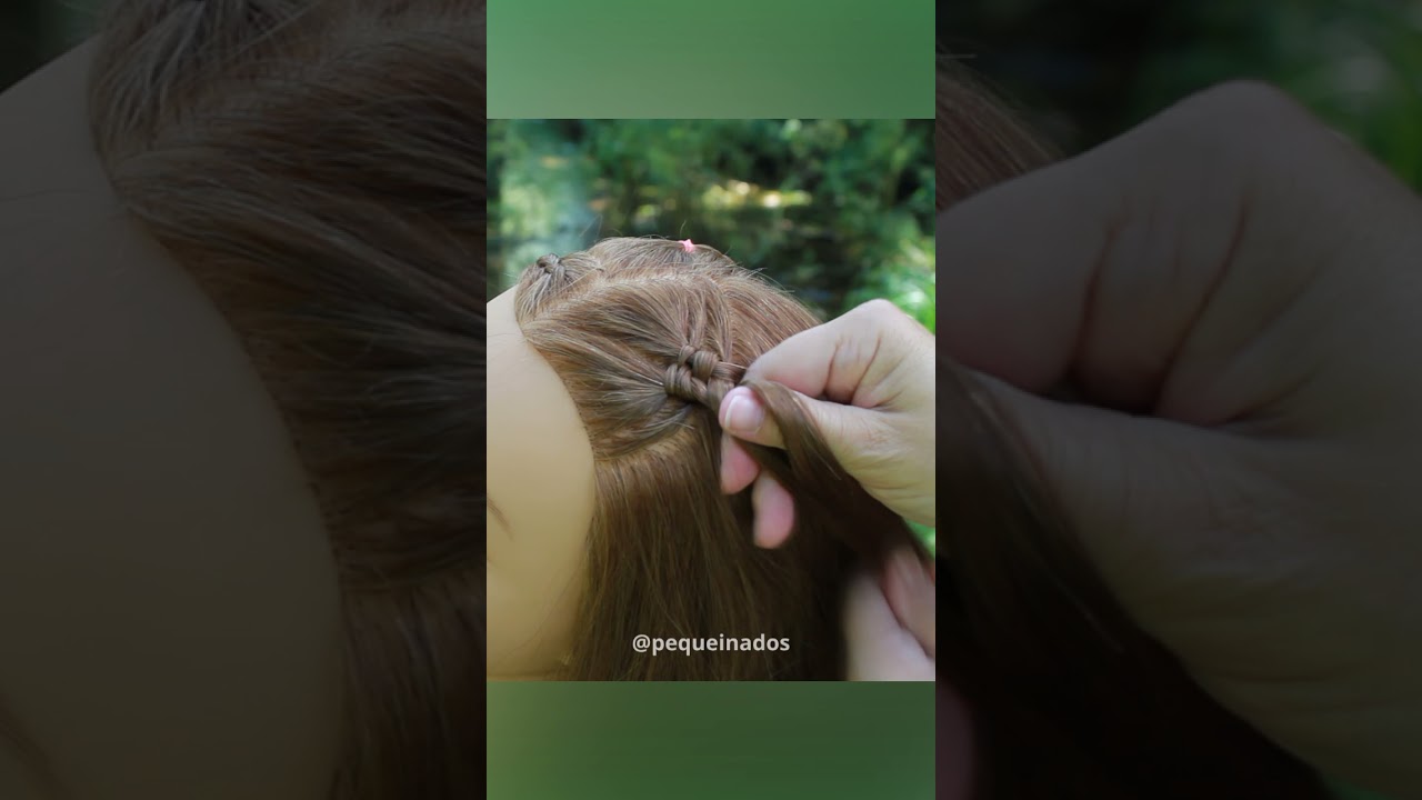 Tutorial Trenzas 9#: TRENZA ORUGA - INFINITY BRAIDS