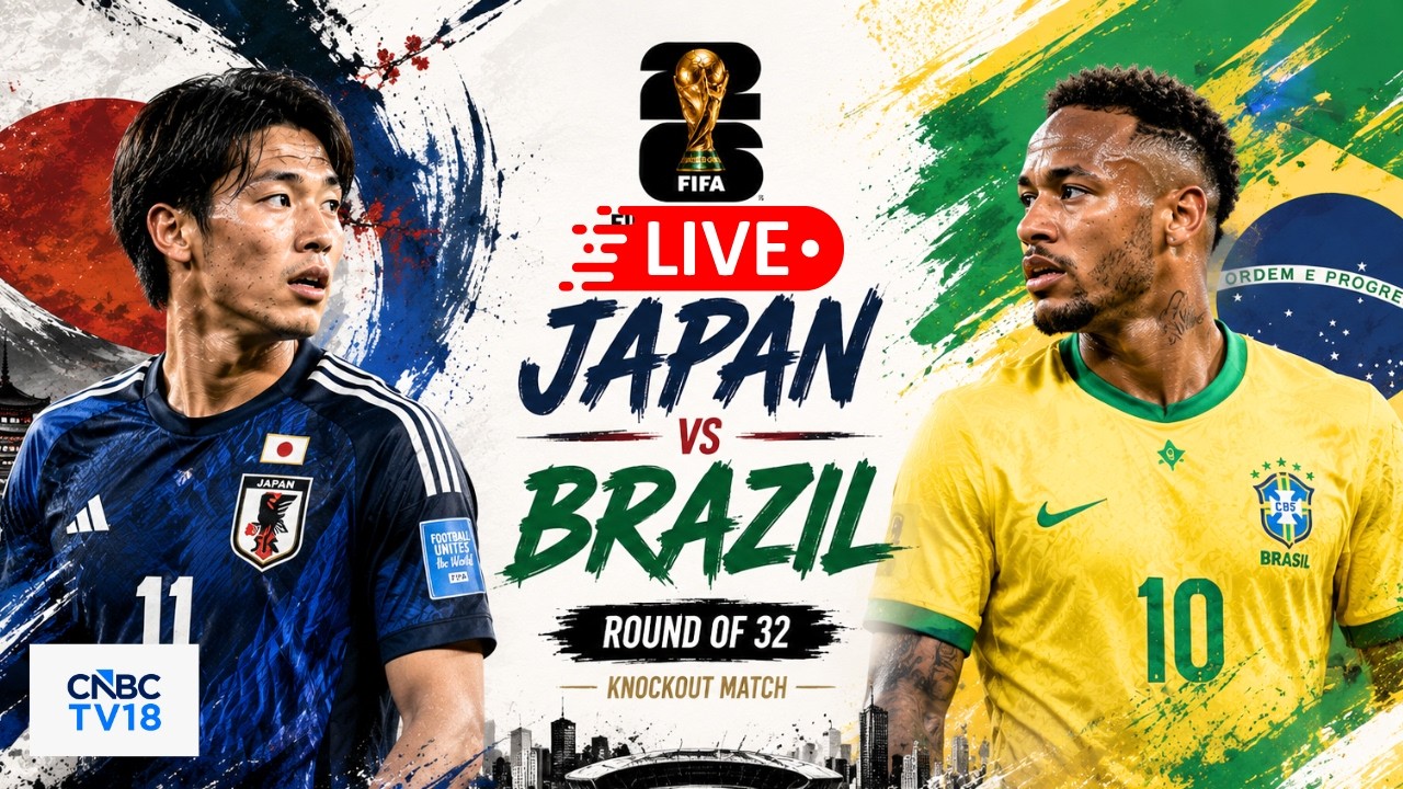 🔴FIFA World Cup 2026 LIVE: BRAZIL vs JAPAN Round of 32 Match | Neymar Jr | Ayase Ueda | Kamada |N18G