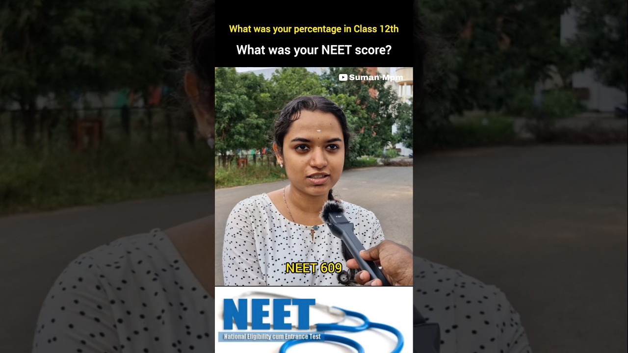 NEET score vs 12 th percentage? #shorts