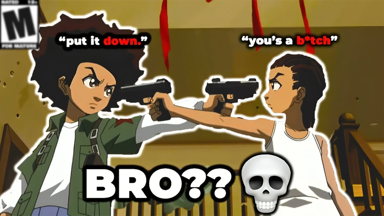 Home Alone, but it's boondocks...
