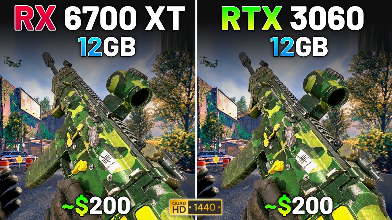 RX 6700 XT vs RTX 3060 in 2026 | Test in 15 Games | 1440p
