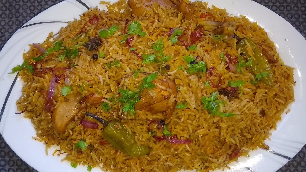 Hyderabad Famous Chicken Pulao| Ramadan Special Mazedar Pulao Recipe By Cooking with maria umer 