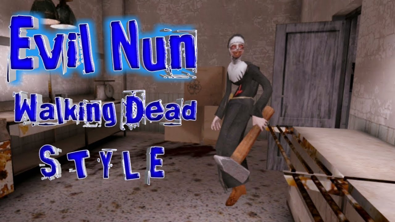 Evil Nun In Walking Dead Style