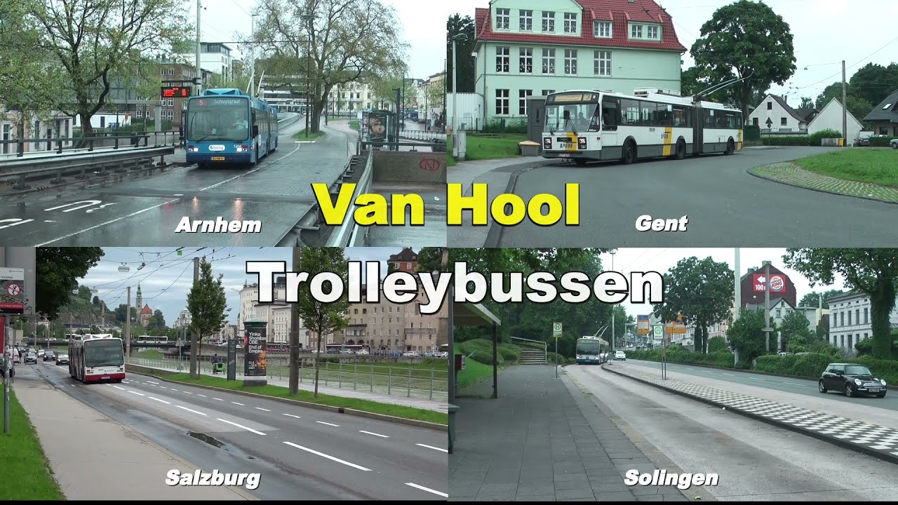 Van Hool AG300T trolleybussen