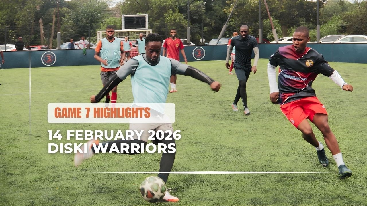 5aside Football Highlights | Diski Warriors Game 7 | Discovery Soccer Park | 14 Feb 26