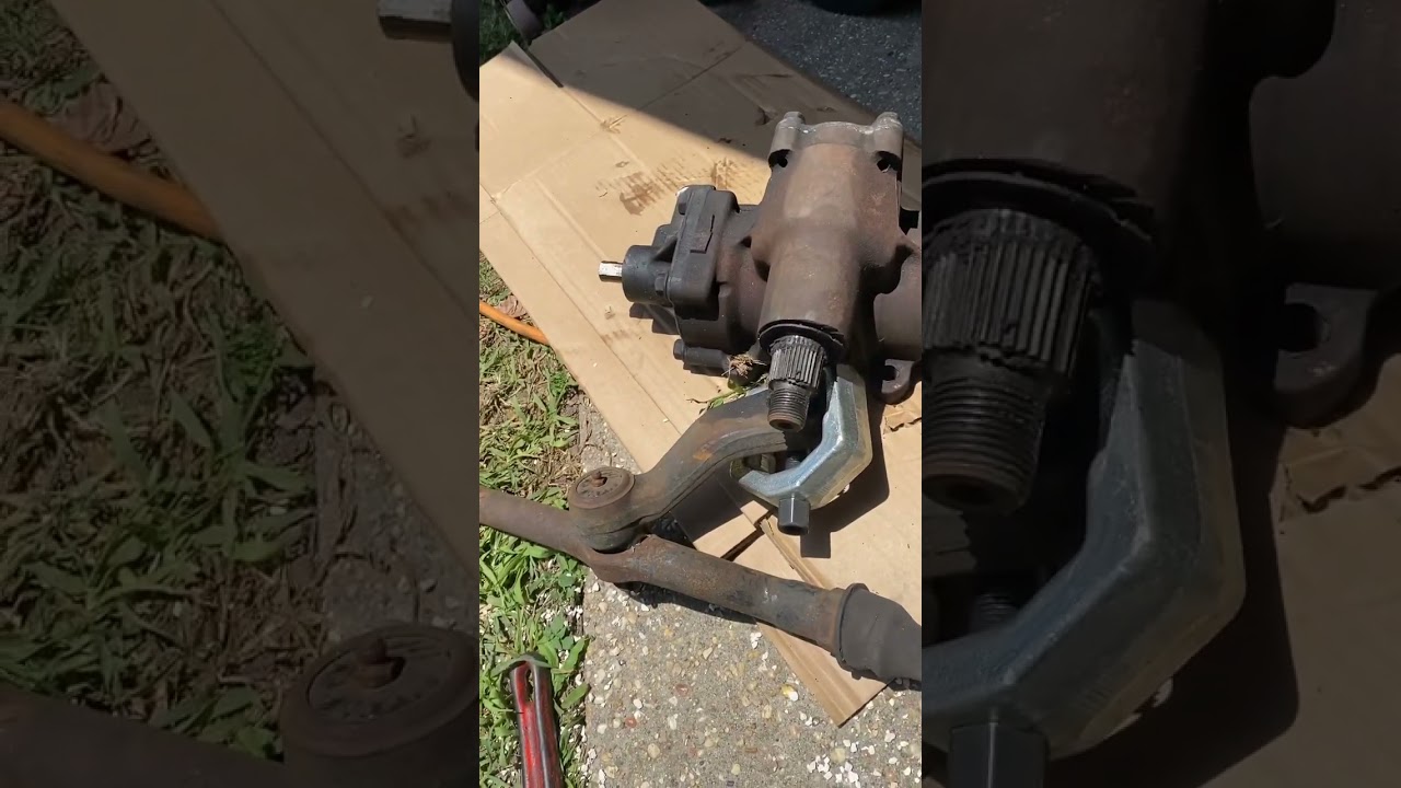 How To Remove Pitman Arm #fyp  #shorts