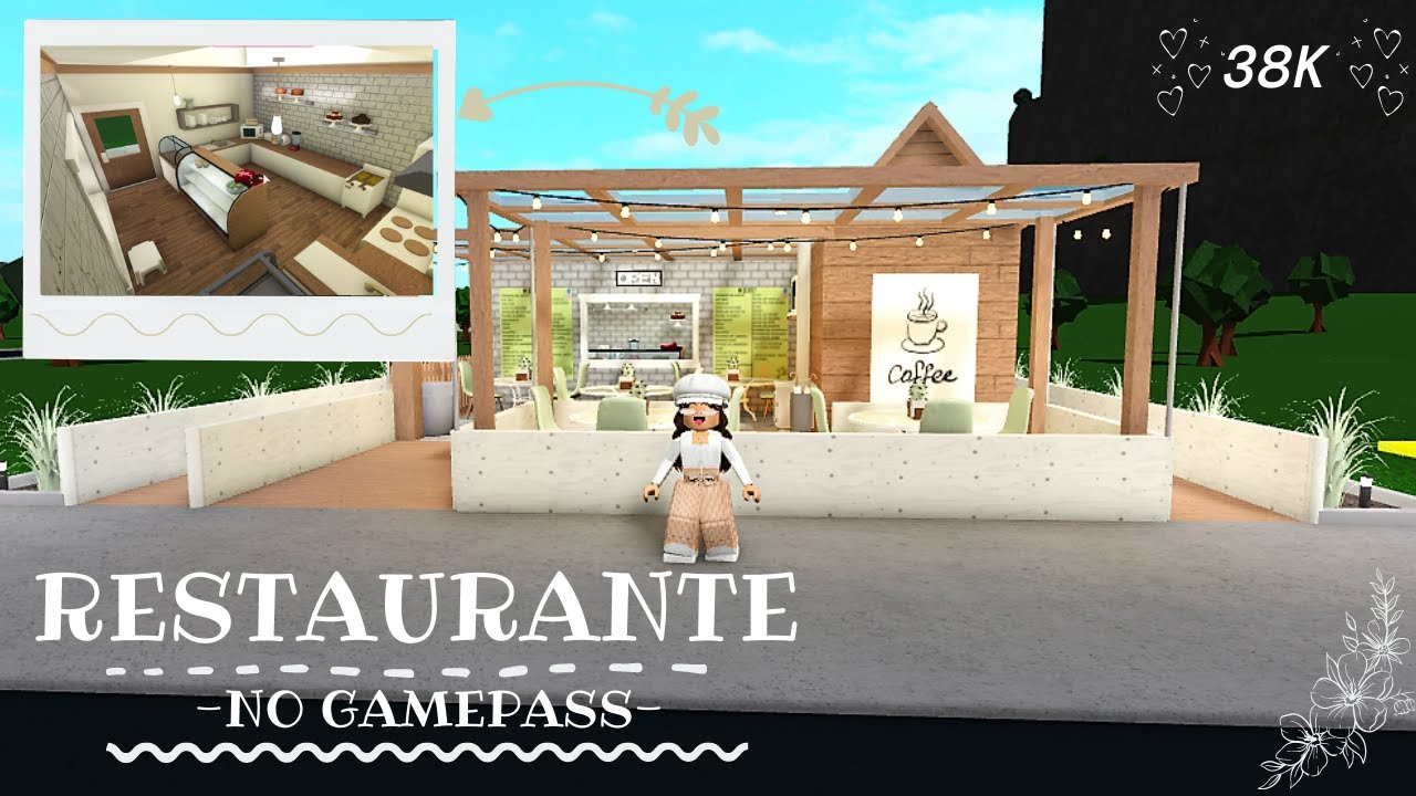 BLOXBURG| Restaurante sin gamepass 38k