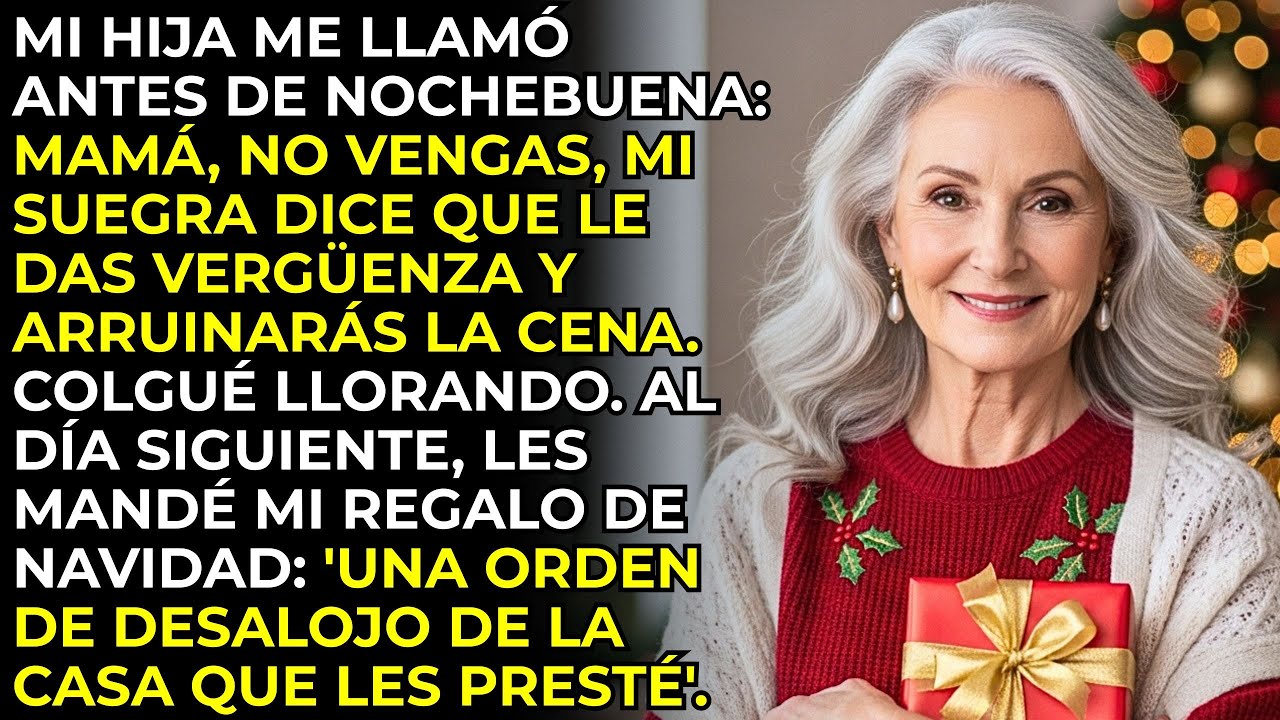 Mi Hija Me Dijo: «Mamá, Mi Suegra No Te Quiere En Navidad». Al Día Siguiente Les Llegó Un…