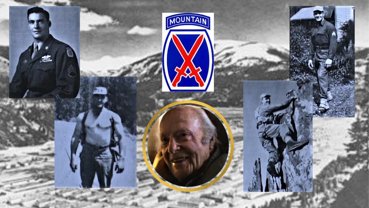 Going through 10th Mountain Division training