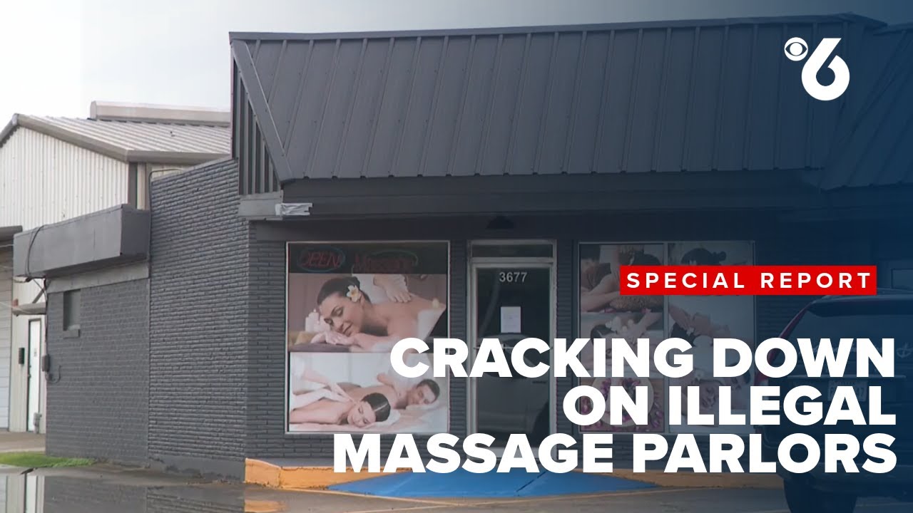 Massage parlors busted for prostitution, victims resources limited to escape life of crime