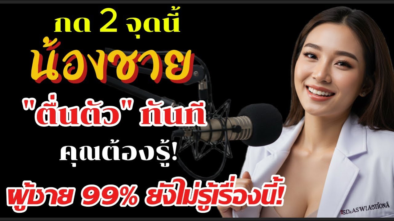 2 จุดลับที่ช่วยให้คุณผู้ชาย “ตื่นเช้า” กลับมาแข็งแรงอีกครั้ง💪 สุขภาพในวัยชรา