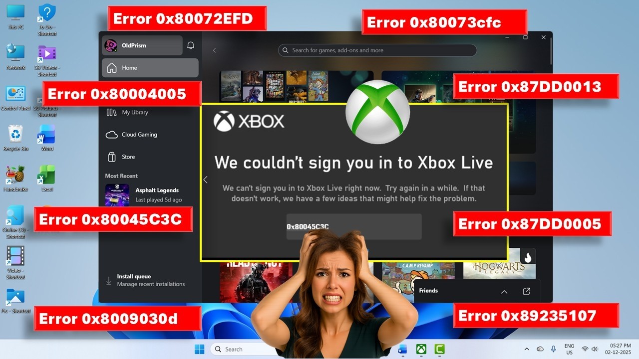 Как исправить все проблемы со входом в Xbox в Windows (полное руководство по решению)