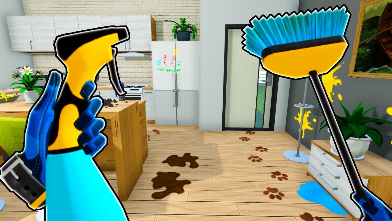 I Got Hired to Clean and Fix Old Dirty Houses! (House Flipper VR Gameplay)
