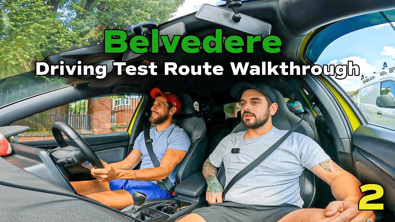 Belvedere Driving Test Route Walkthrough Part 2 | Passman Driving School