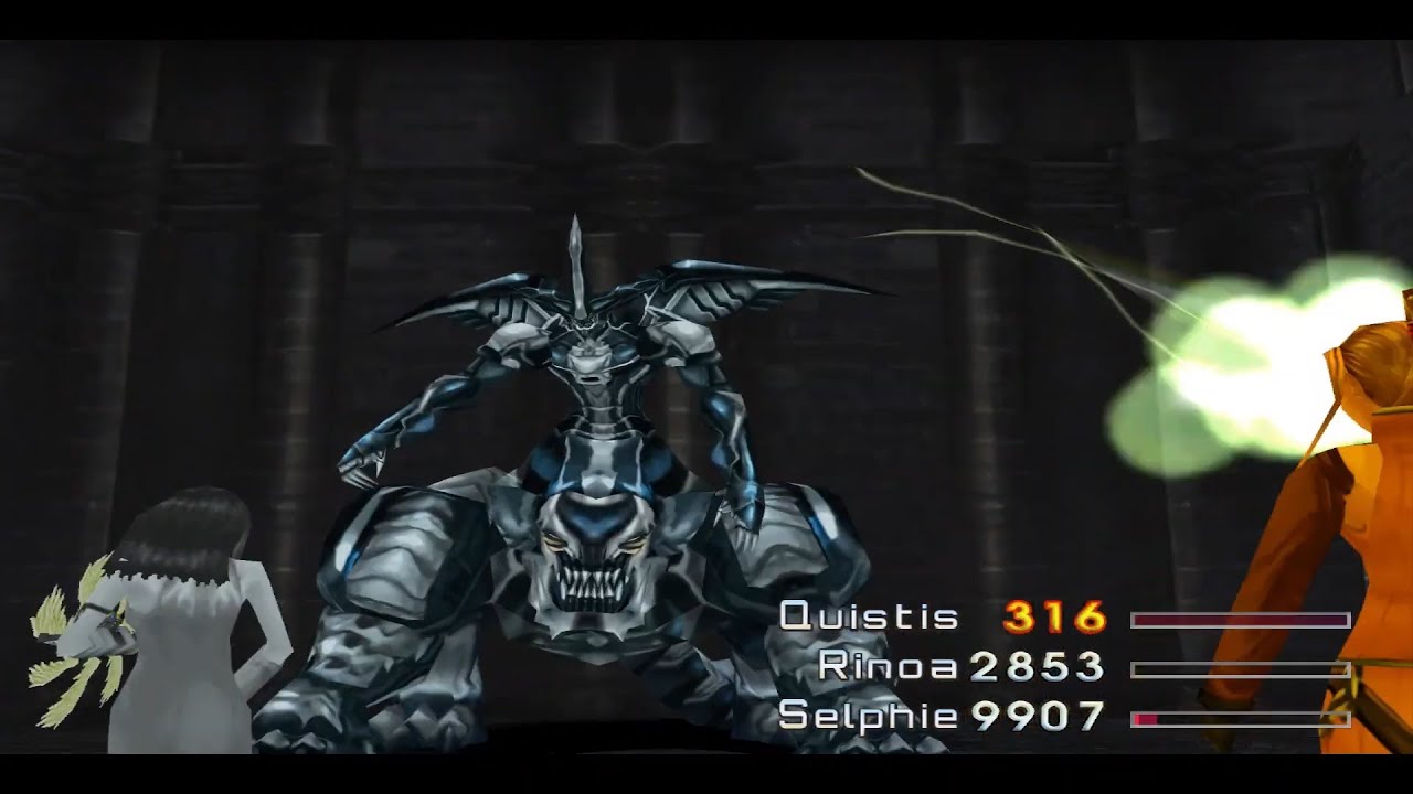 Final Fantasy VIII - Lvl 8 Quistis vs Omega Weapon