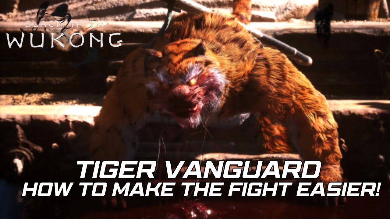 How to Beat the Tiger Vanguard Easily! Black Myth Wukong