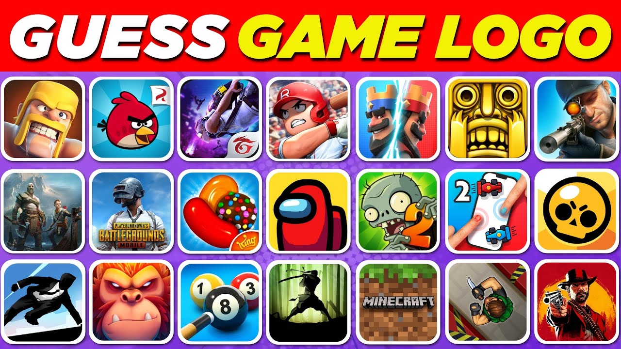 Guess the Game Logo in 3 Seconds | 100 Famous Game Logos | Logo Quiz