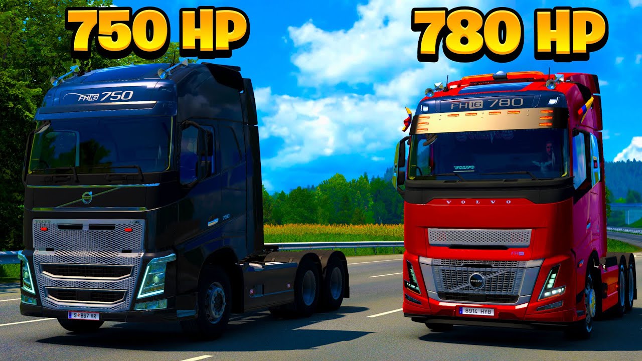VOLVO DE YEKKO FH4 VS VOLVO FH6! | Euro Truck Simulator 2