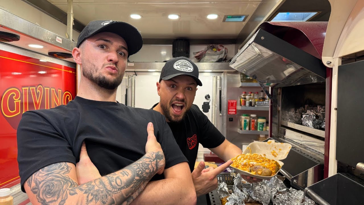 MAKING THE VIRAL CHEESE, BEANS & TUNA SPUD