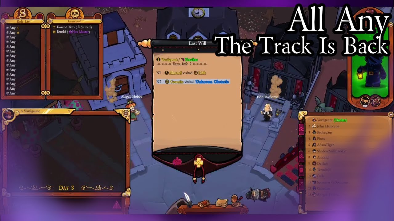 [All Any] The Track is Back