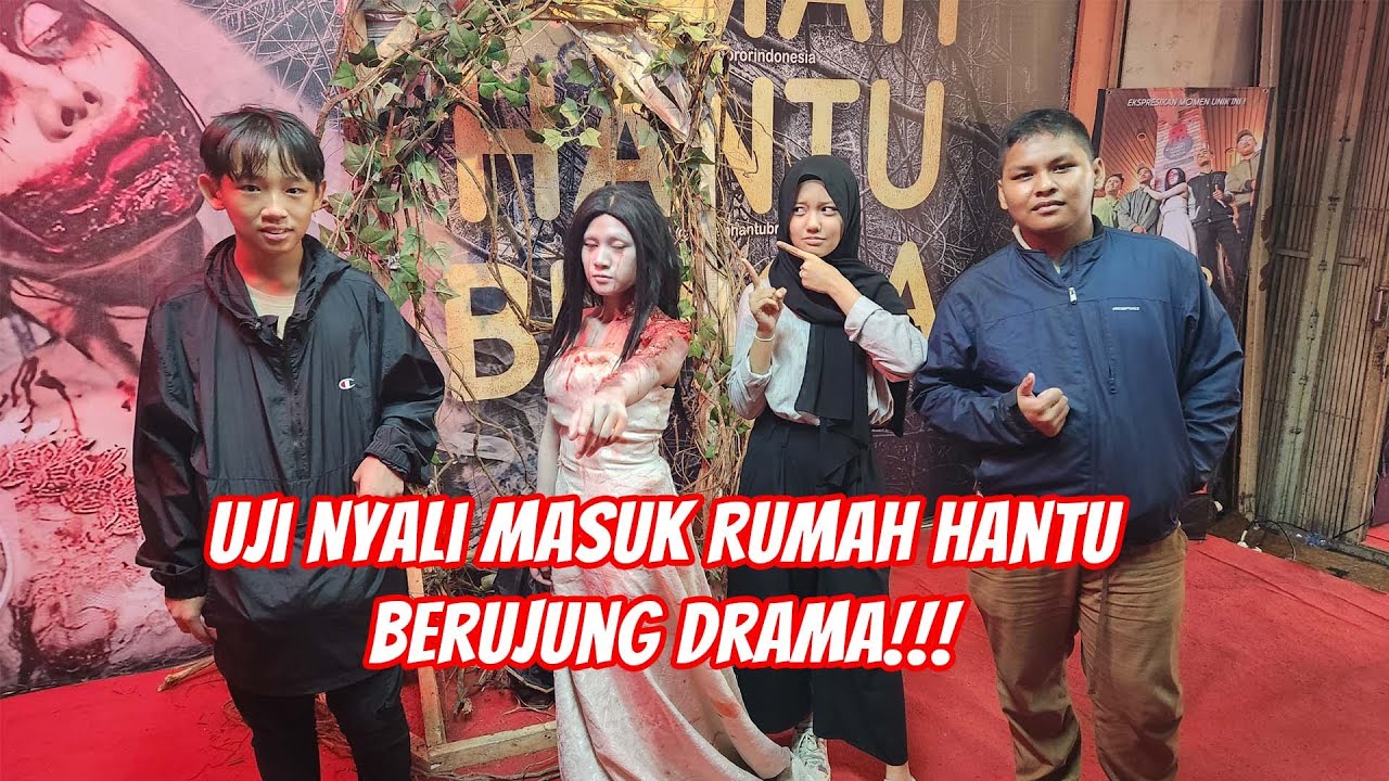 NGERI-NGERI SEDAAPP!! UJI NYALI DI RUMAH HANTU BRAGA BANDUNG!!