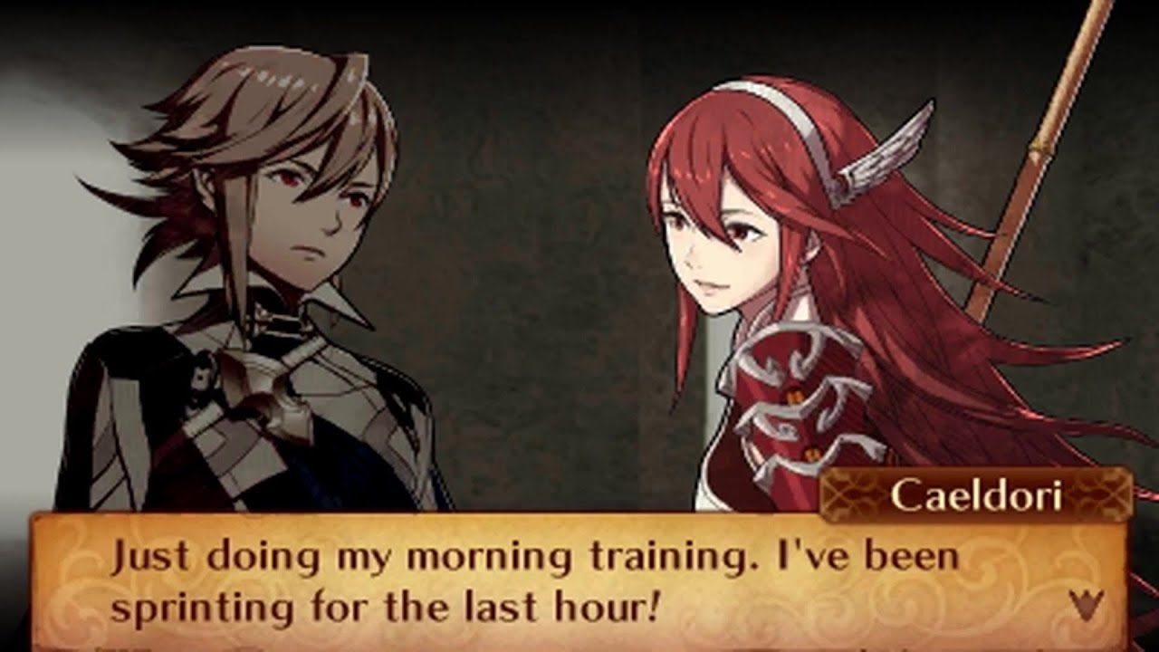 Fire Emblem Fates: Birthright - Male Avatar (My Unit) & Caeldori Support Conversations