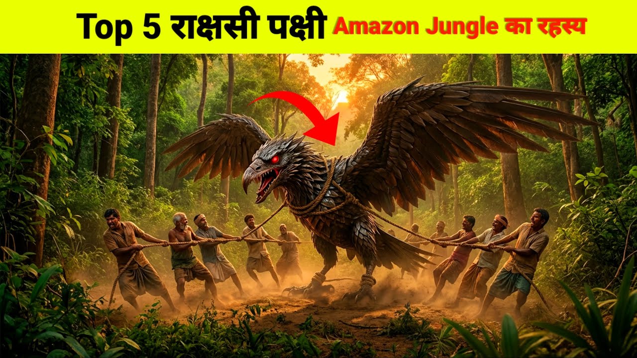 Amazon Jungle के 5 सबसे रहस्यमयी पक्षी😱 | Top 5 Scary Birds You’ve Never Seen | Next Samay
