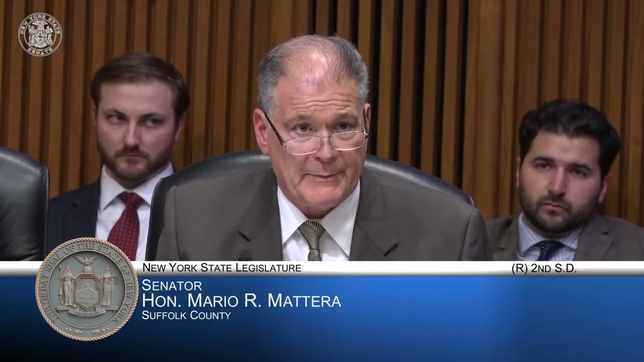 Senator Mattera Discusses Issues With NYSDOT Commissioner Dominguez