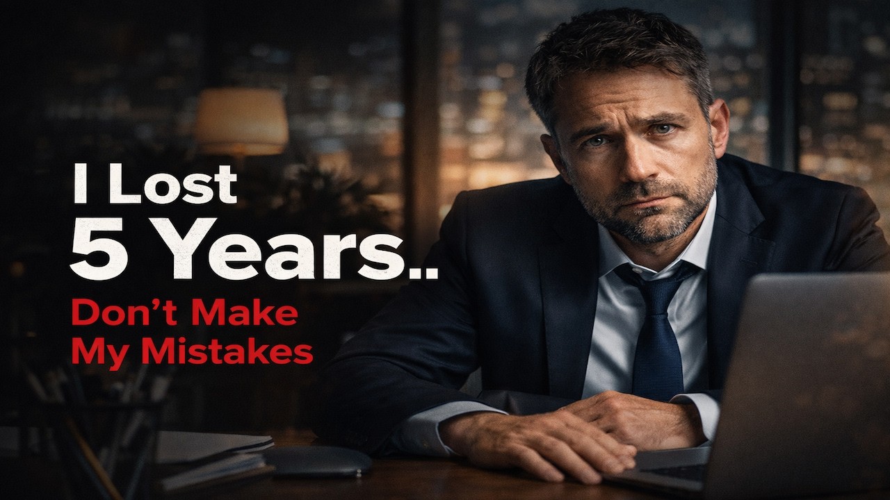 I Wasted 5 Years Preparing… Don’t Make My Mistake  Start Now