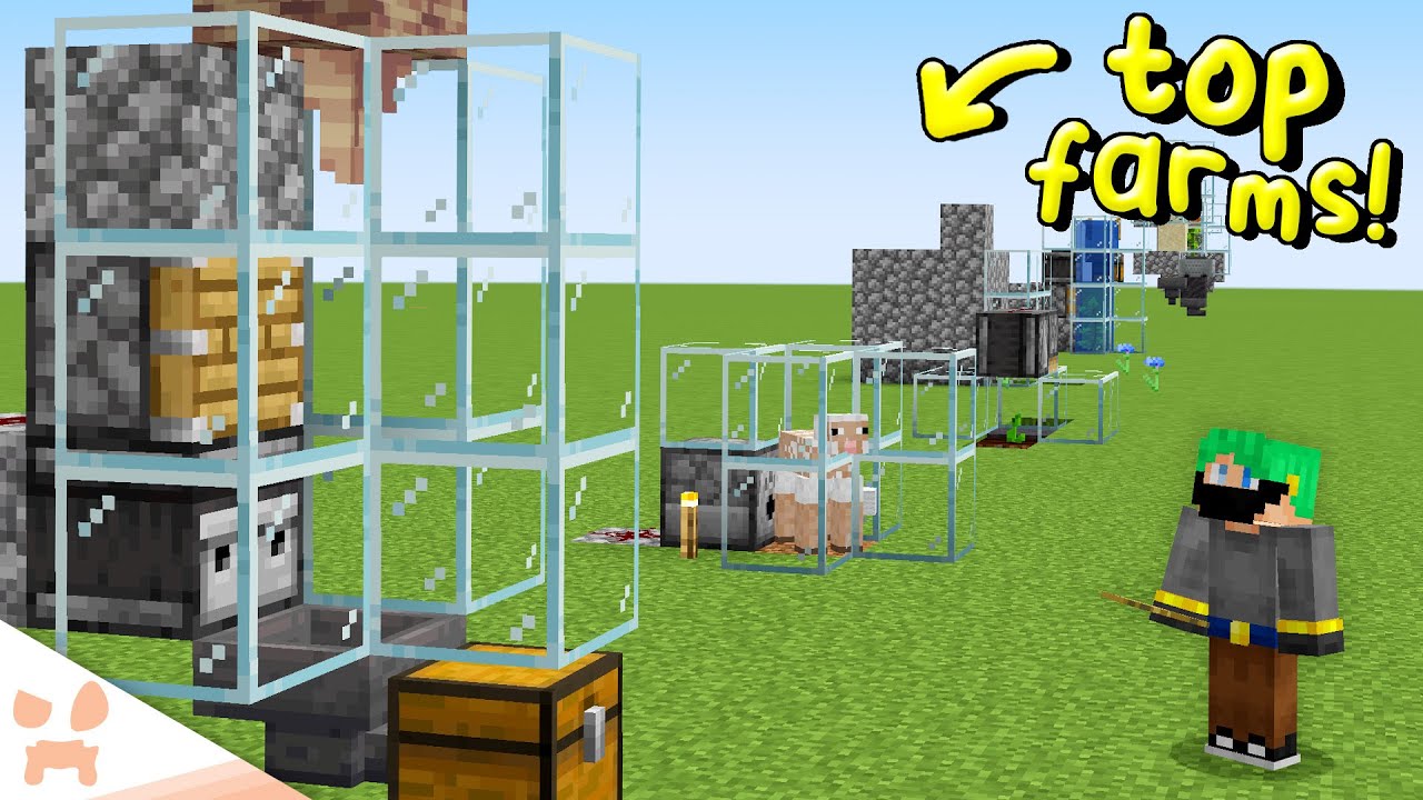 10 ферм Minecraft за 10 минут