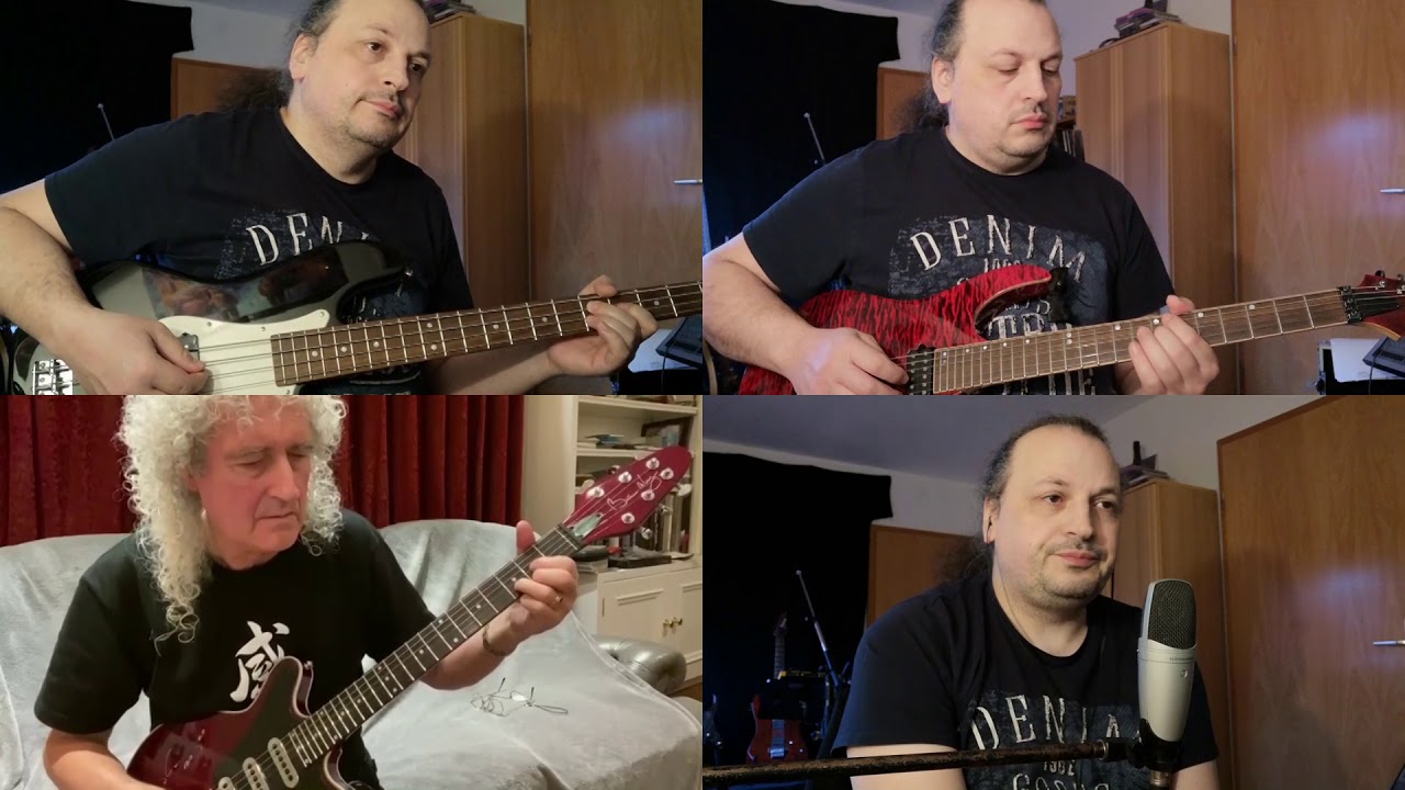 Love Of My Life - Queen (cover by Mario Stracuzzi) ft. Brian May #jamwithbri