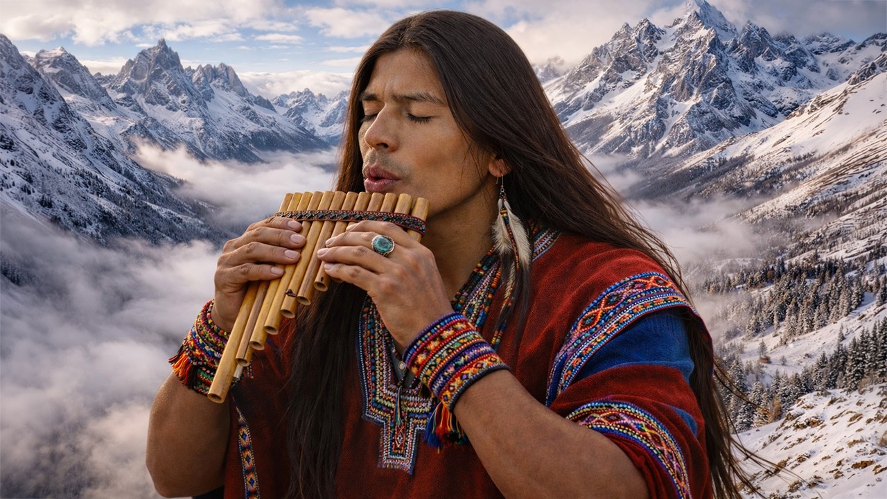 ANDEAN PAN FLUTE MUSIC 🌿 Peaceful Relaxation & Stress Relief Inspired by Leo Rojas & Gheorghe Zamfir