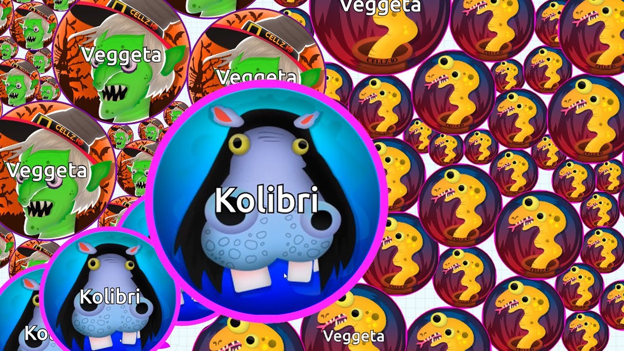EXTREME DOUBLE SPLIT!! INSANE CELLZ.IO DESTRUCTION ( Game Like Agar.io )