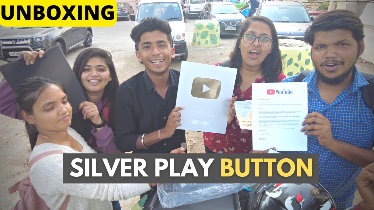 UNBOXING SILVER PLAY BUTTON 🔥🔥🔥 VLOG 204