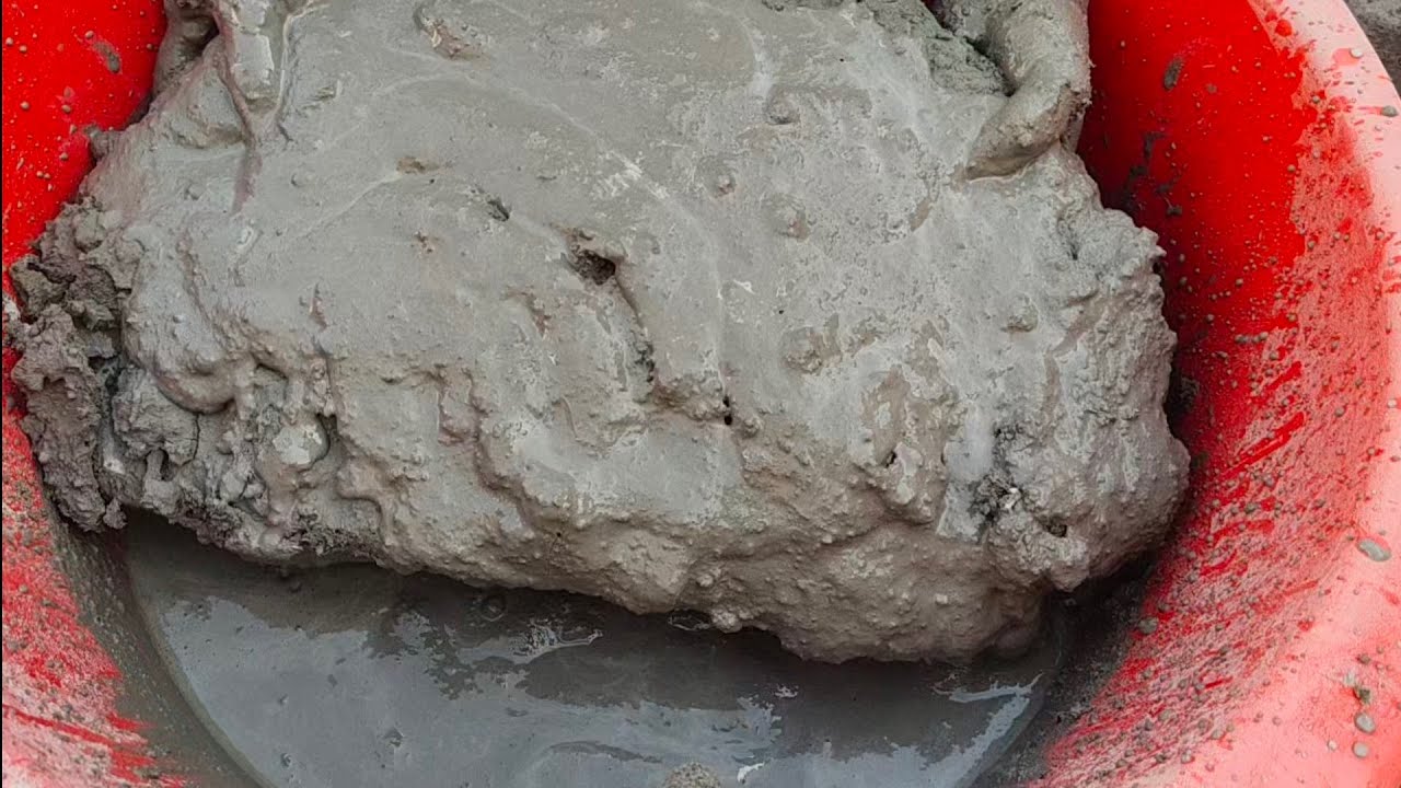 Crunchy sand cement slabs crumbling in lots of water 💦 @As_Asmr