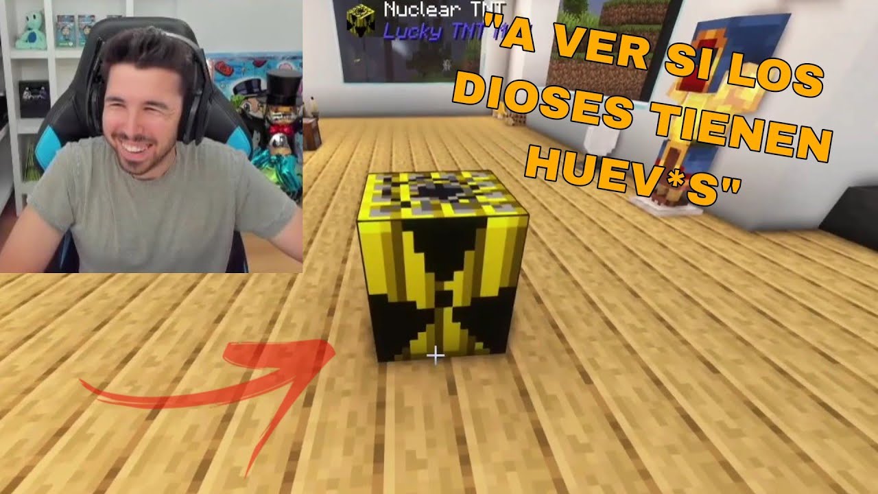 Willy pone bomba nuclear en casa de Rubius y los Dioses se enojan | Karmaland 5